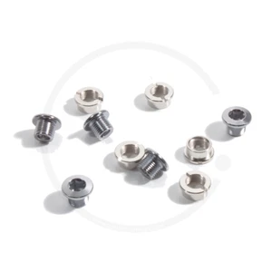 Single Speed Steel Chainring Bolts | silver - Picture 1 of 3