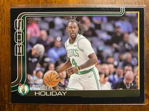 2025-26 Topps Basketball Jrue Holiday #7 negro/68 Boston Celtics - Imagen 1 de 2
