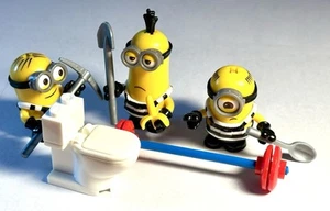 2016 Mega Construx Despicable ME3 Minion Jail Break Figures - Picture 1 of 3