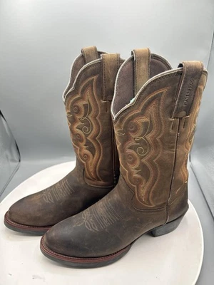 Женские сапоги Justin размер 6,5 B коричневые кожаные ковбойские водонепроницаемые L3154 - Изображение 1 из 4