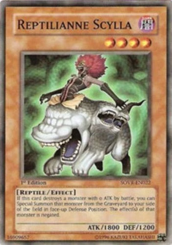 Reptilianne Scylla - SOVR-EN022 - Common - Unlimited Edition Near Mint Stardust  - Image 1 of 1