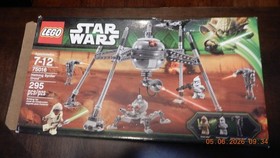 LEGO Star Wars Homing Spider Droid 75016 NOT COMPLETE