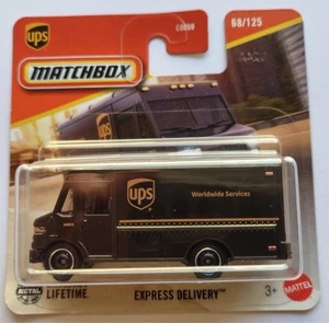 Matchbox - Express Delivery Van - Ups Worlwide Servizi - MBX City 2025 - JBR36 - Foto 1 di 5