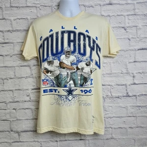 Camiseta gráfica nueva sin etiquetas de los Dallas Cowboys talla mediana de Mitchell & Ness Super Bowl - Imagen 1 de 18