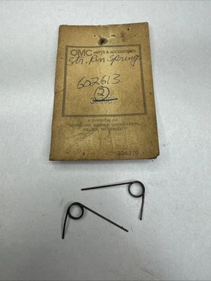 NUEVO OEM Lawn-Boy 602613 Starter Pin Spring OMC — PAQUETE DE 2 Foto 1 de 3