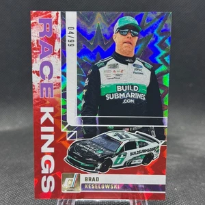 Brad Keselowski 2025 Donruss Racing NASCAR Race Kings Red Xplosion /99 #12 - Picture 1 of 2