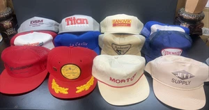 Lot of 12 Vintage Misc Hats. Colorado Adverting Misc. - Bild 1 von 6