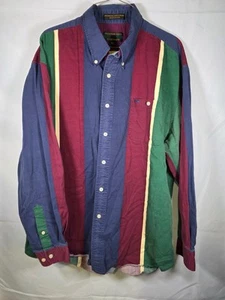 Alexander Julian Colours Vintage 1990 Button Down Shirt 100% Cotton Size XXL - Picture 1 of 5
