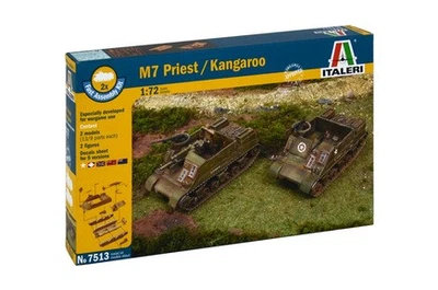m7 priest /kangaroo Italeri fast assembly 1:72 COD. 7513 - Immagine 1 di 3