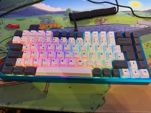 Anvil Mechanische Tastatur  75% (QWERTZ) Glacial Blue - Bild 1 von 3