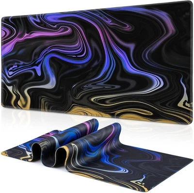 Canjoy Gaming Mouse Pad, Fluid Pattern Pad 800*400mm, Blue-purple  - Image 1 of 4