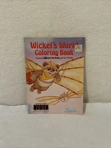 Libro para colorear Wicket's World Return of the Jedi 1983 Ewok Kenner nuevo envío gratuito - Imagen 1 de 16