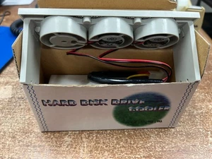 5.25" Bay Cooler for 3.5" Hard Drive 3 Fans Cooling Kit and Bracket Adapter - Picture 1 of 2