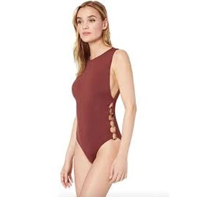 Traje de baño Anthropologie SEAFOLLY O-Ring de una pieza NUNCA USADO EE. UU. Talla 10 AU 14 Foto 1 de 4