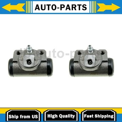 2x Cilindro de rueda de freno trasero para Chevrolet K10 1975-1986 5,7 L Foto 1 de 4