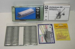 Verlinden 2356 1/72 German Platformwagen CMK Grúa MV080 MV083 Agua UM 607 Lote - Imagen 1 de 3