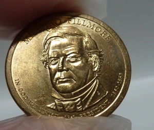 2010 P - Millard Fillmore $1 One Dollar Coin - 13th President - Picture 1 of 2