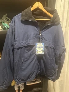 Brand New Baru Navy Blue Reversible Outerwear Jacket Adult M - Picture 1 of 3