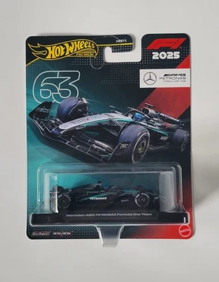 Hot Wheels Premium Team Mercedes AMG Petronas #63 Fórmula Uno Nuevo F1 2025 2026 Foto 1 de 2