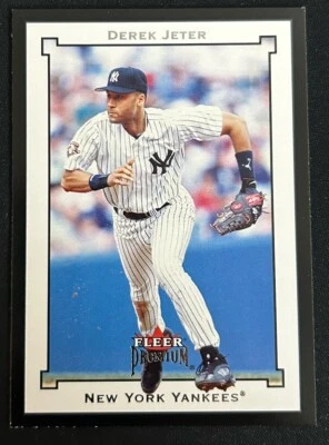 2002 Fleer Premium Yankees Baseball Card #2 Derek Jeter - Image 1 of 2