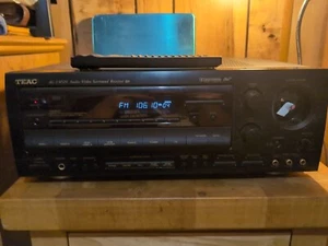 TEAC AG-V8520 Audio/Video Surround Receiver, Tested Bundled Remote Missing Knob - Picture 1 of 12