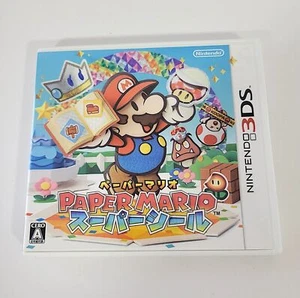 Super Mario Sticker Star 3DS CIB Japanese Ver. Authentic Tested USA Seller 134 - Picture 1 of 4