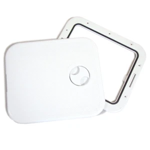 Nuova Rade removable boat / caravan access / inspection hatch 360x316mm - white - Imagen 1 de 1