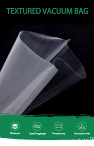 50 un. bolsa de vacío de PE y PET para máquina de sellado al vacío - Imagen 1 de 8
