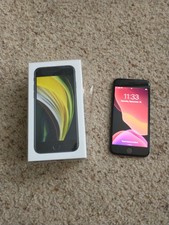 ATT LOCK New Open Box Apple iPhone SE (2nd Gen, 2020) -  128GB  Black ATT LOCKED