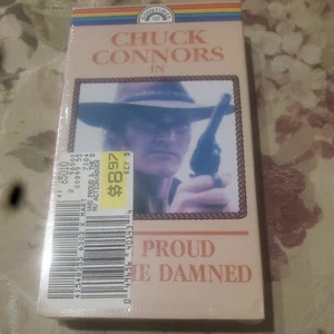 The Proud And The Damned (VHS, 1986, 1973 Film) Chuck Connors Brand New Sealed - Picture 1 of 1