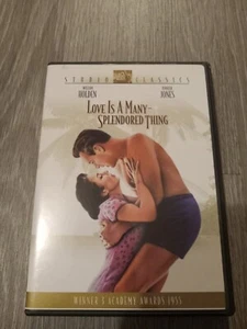 Love Is a Many-Splendored Thing DVD William Holden Jennifer Jones Romance - Picture 1 of 1