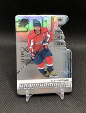 2022-23 SPX Hockey Alex Ovechkin /249 “HOLOCHAMPIONS” Die-Cut SP No. HC-AO 🏆