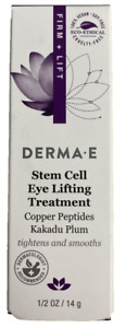 Derma E Stem Cell Eye Lifting Treatment 1/2 oz Exp2026 #1750