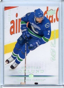  2008-09 Upper Deck Exclusives #7 Mattias Ohlund 91/100
