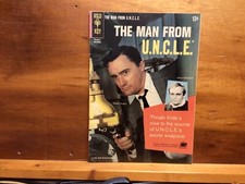 THE MAN FROM U.N.C.L.E. #3  [1965 VF-NM]  FILE COPY!  PHOTO COVER!