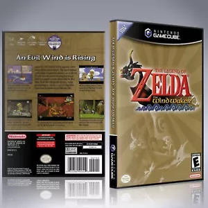 GameCube Replacement Case - NO GAME - Legend of Zelda - Windwaker - Picture 1 of 2