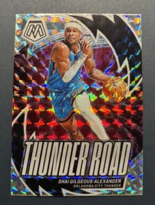 2023-24 Panini Mosaic Thunder Road Silver Mosaic Shai Gilgeous-Alexander #4 - Picture 1 of 2