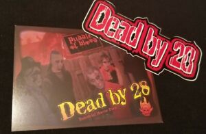 Dead By 28 - Sticker & Flyer Lot DX28 mike e clark insane clown posse Promo set
