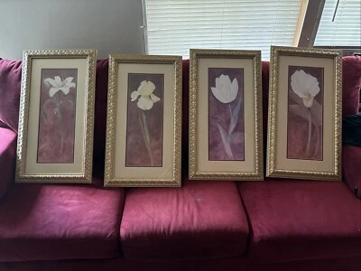 John Clayton Signed Lily 12x24 Frame - Image 1 of 4