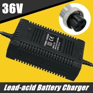 Adaptador cargador de batería de plomo ácido DC 36V 1.8A para bicicleta eléctrica bicicleta scooters - Imagen 1 de 7
