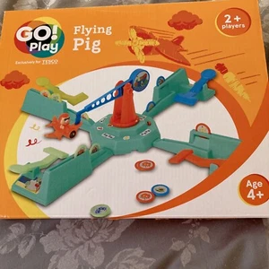 Go Play Flying Pig Game 2 Players Age 4 Plus New - Picture 1 of 6