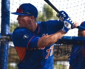 NEW YORK METS GREAT BRANDON NIMMO SIGNED 8X10 2011 FIRST ROUND DRAFT PICK - Picture 1 of 1