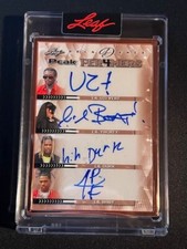 LIL VERT/YACHTY/DURR/BABY 2023 Leaf Decadence Pop Century PERFORMERS Auto SP /10