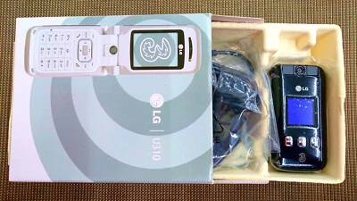 Brand new LG U310 black H3G in original and complete box (never used) #Back2eBay - Immagine 1 di 4