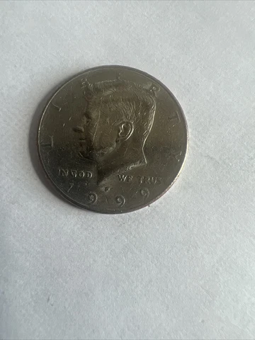 1999 P Kennedy Half Dollar Cover