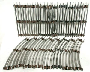 Konvolut O27 Spur 11 gerade & 8 gebogen Vintage Modelleisenbahn Teile Zubehör - Bild 1 von 9