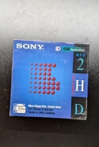 Sony IBM 10er Pack formatierte MFD 2HD doppelseitige 3,5" Micro Diskette NEU - Bild 1 von 5