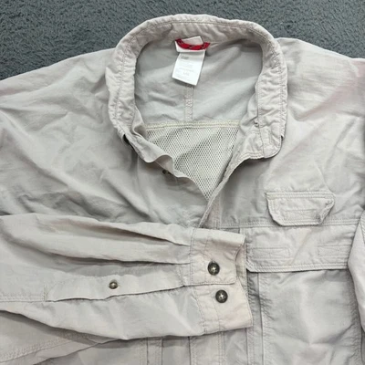 Camisa abotonada manga larga The North Face para hombre color tostado ligero Foto 1 de 4