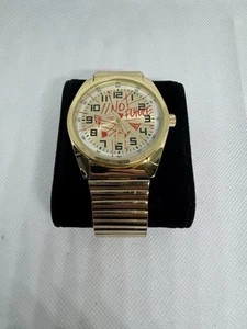 Vintage Men’s Quartz Watch Hand Drawn “No Future” Dial New Battery - Picture 1 of 5