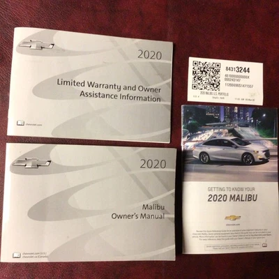Chevrolet Malibu LS LT LTZ 2020 manual del propietario libros guía de referencia todos los modelos Foto 1 de 4